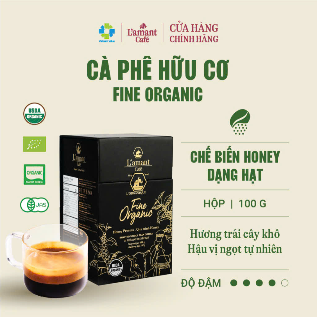 Lamant Cafe Fine Organic 
